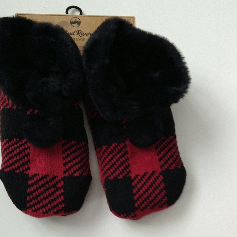 Super Warm Ladies Slippers with Faux Fur Lining
